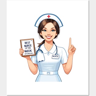 Celebrating Excellence: Nurse of the Week Posters and Art